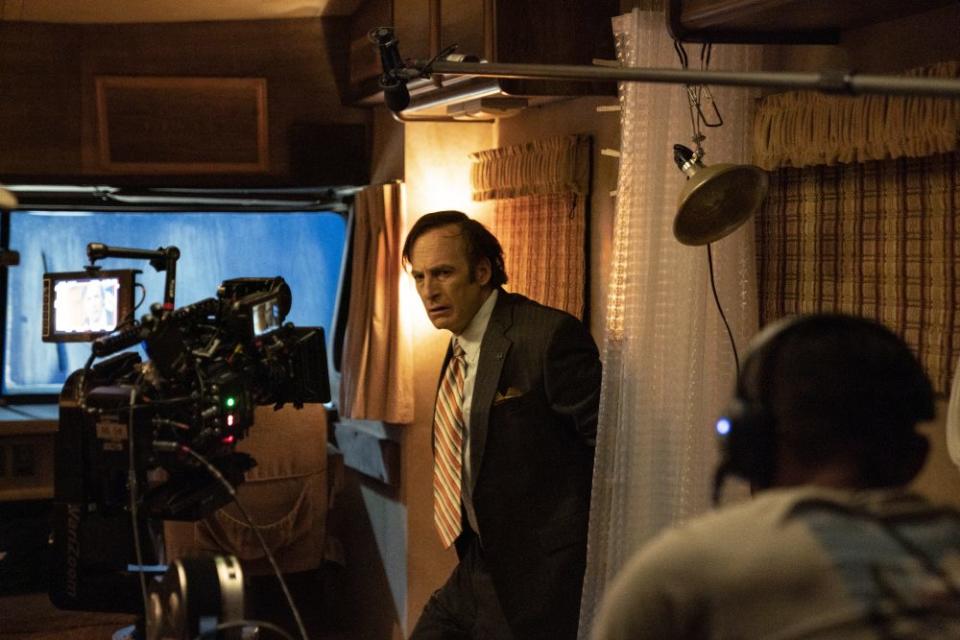 Bob Odenkirk in “Better Call Saul,” 2022 - Credit: Greg Lewis/AMC/Sony Pictures Television