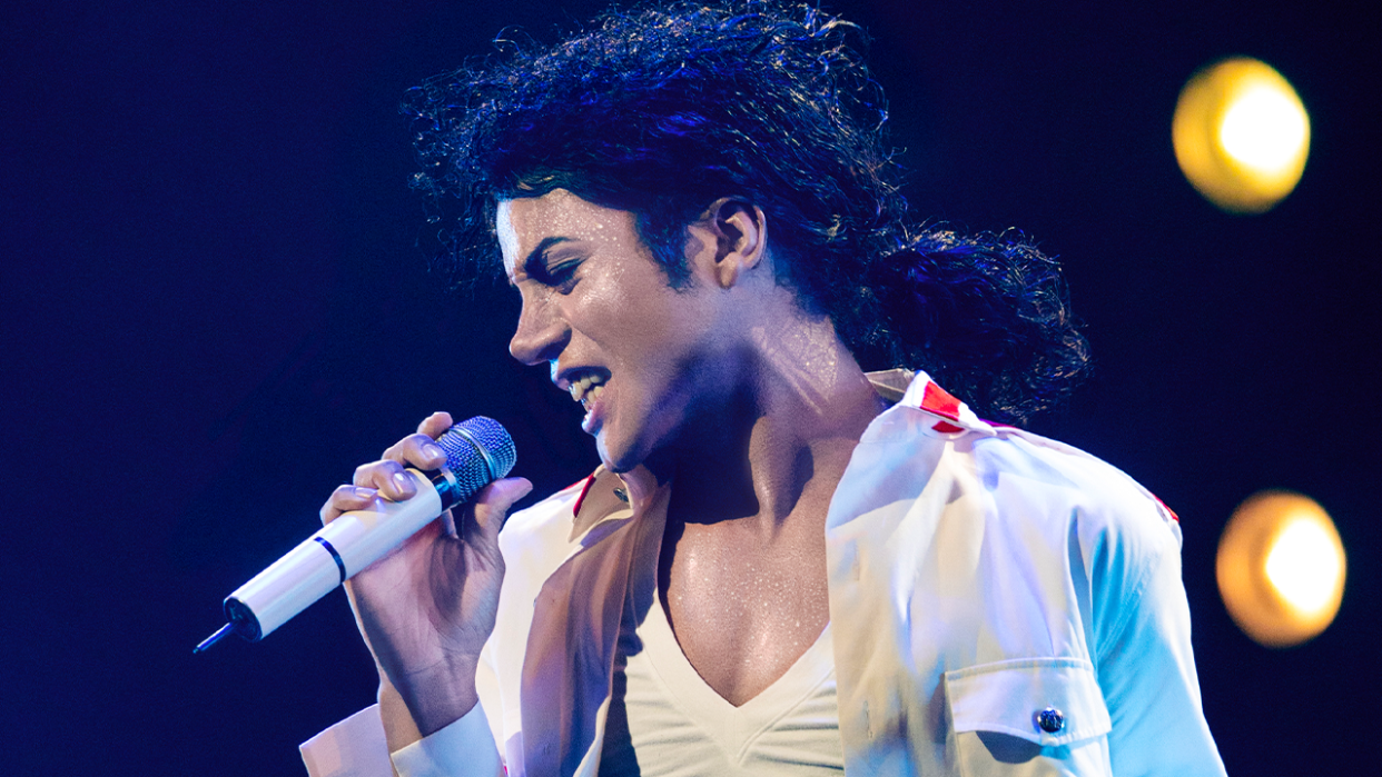 Jaafar Jackson as Michael Jackson in the upcoming biopic, "Michael.". 