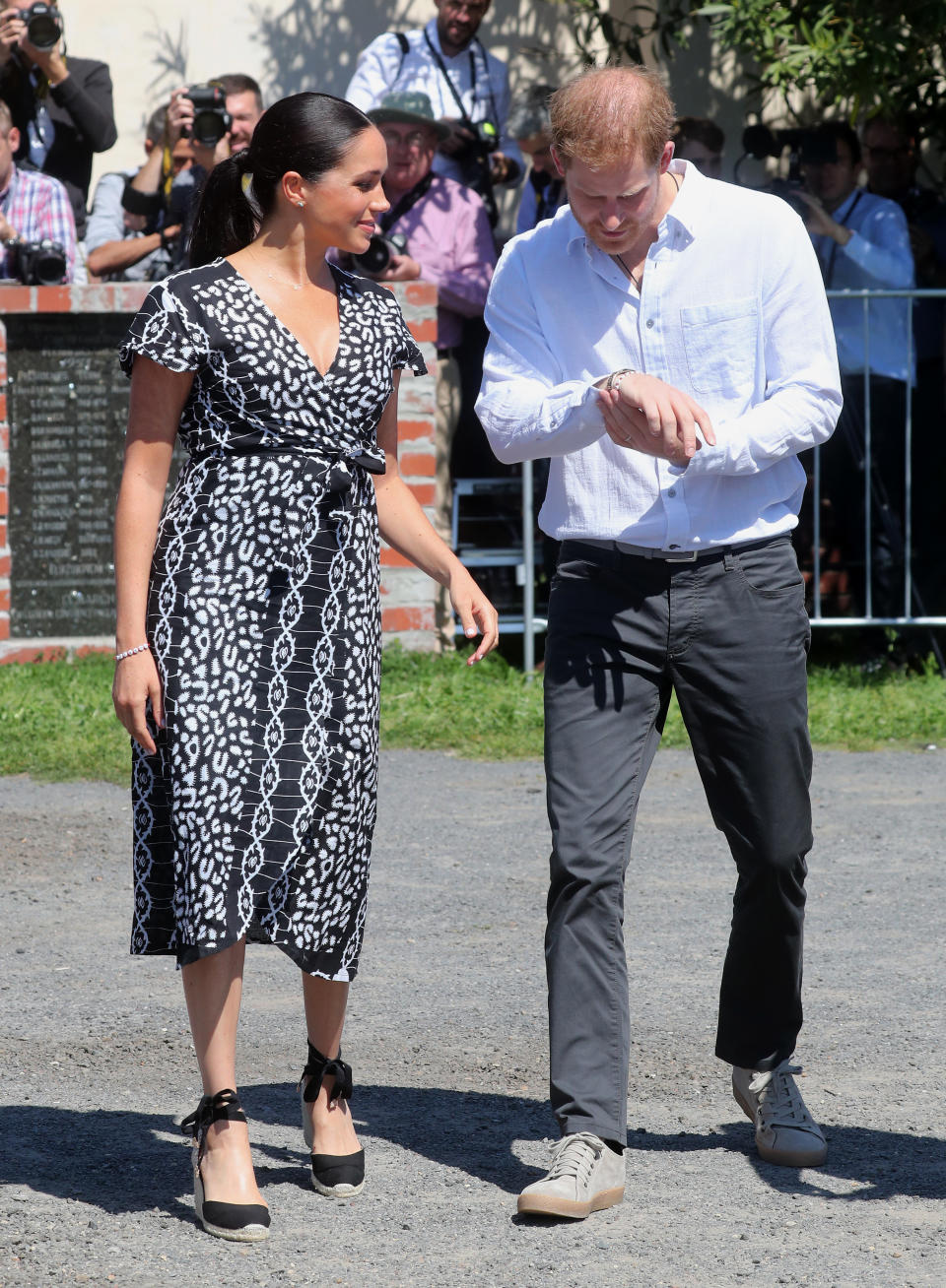 September 23, 2019: Meghan Markle on day one of the royal tour