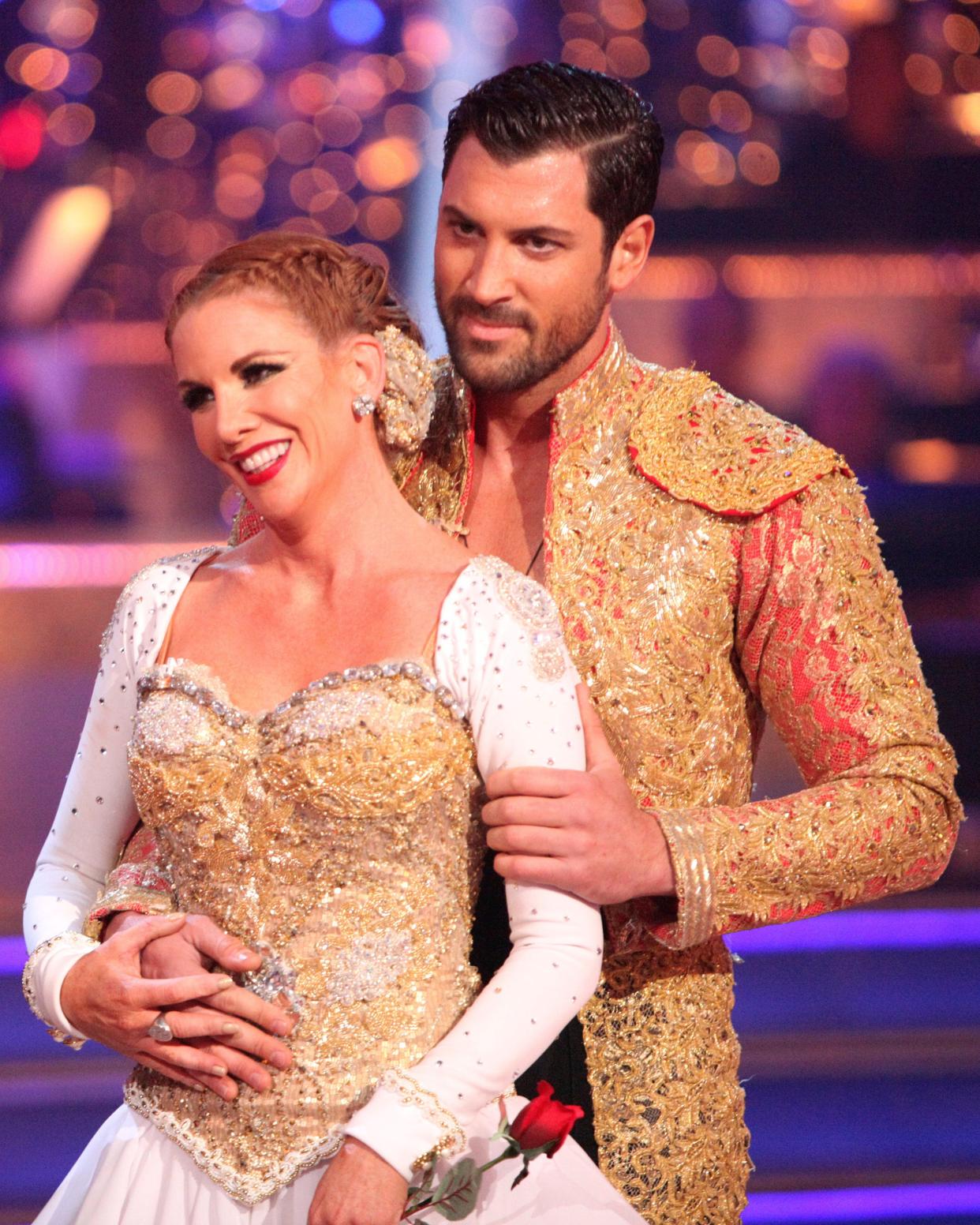 Melissa Gilbert and Maks Chmerkovskis in a 2012 episode of 'DWTS.'