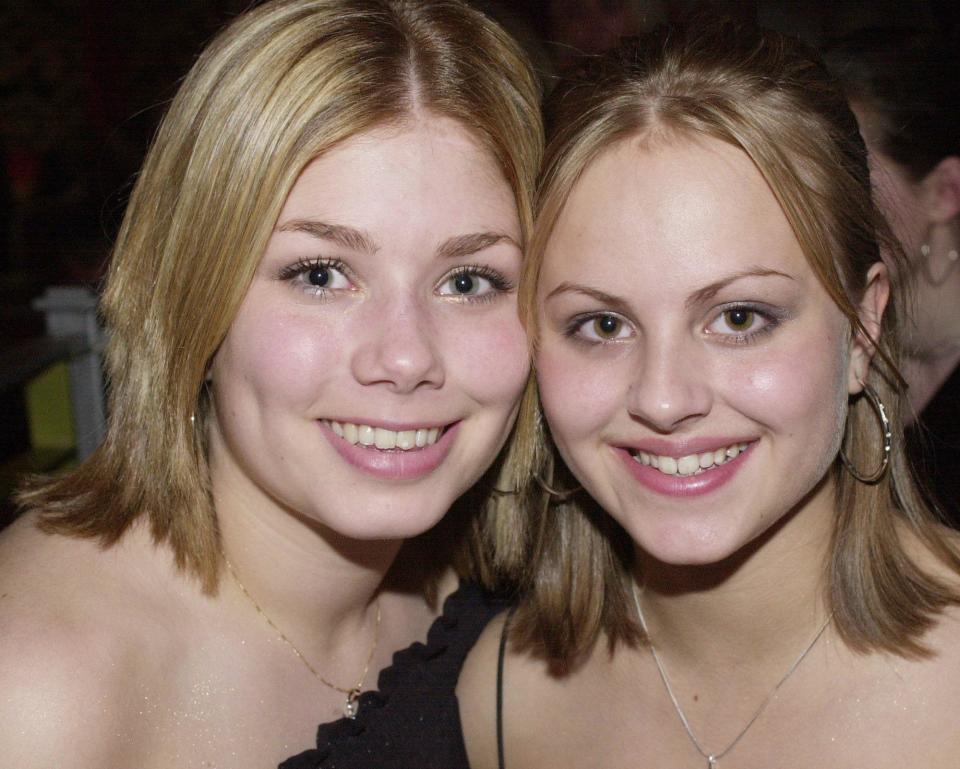 The grand opening of the new Funny Girls on Dickson Road in the former Odeon building. Coronation Street's Nikki Sanderson and Tina O'Brien (Photo: Martin Bostock)