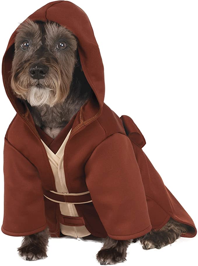 best star wars costumes - Classic Jedi Robe Costume for Pets