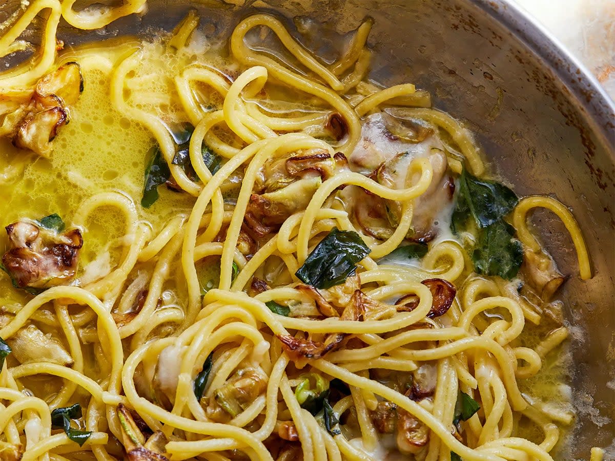 If you’ve seen Stanley Tucci’s ‘Searching for Italy’ series, you might have heard him waxing lyrical about spaghetti alla nerano   (Pasta Evangelists)