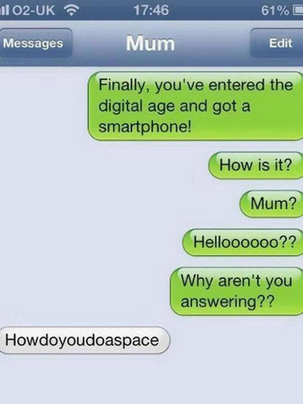Parents who haven't figured out this whole tech thing yet