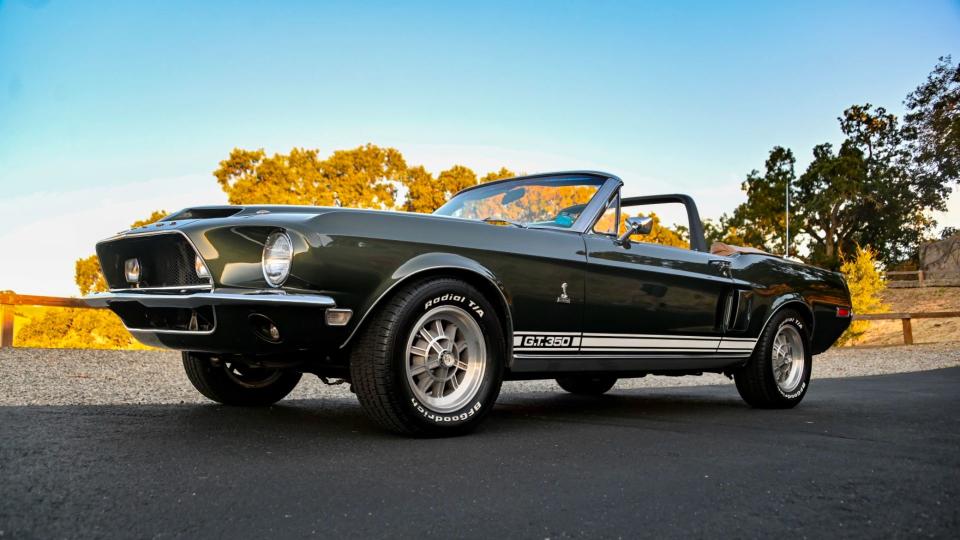 Win the Legendary 1968 Paxton Supercharged Shelby Cobra GT350 Convertible