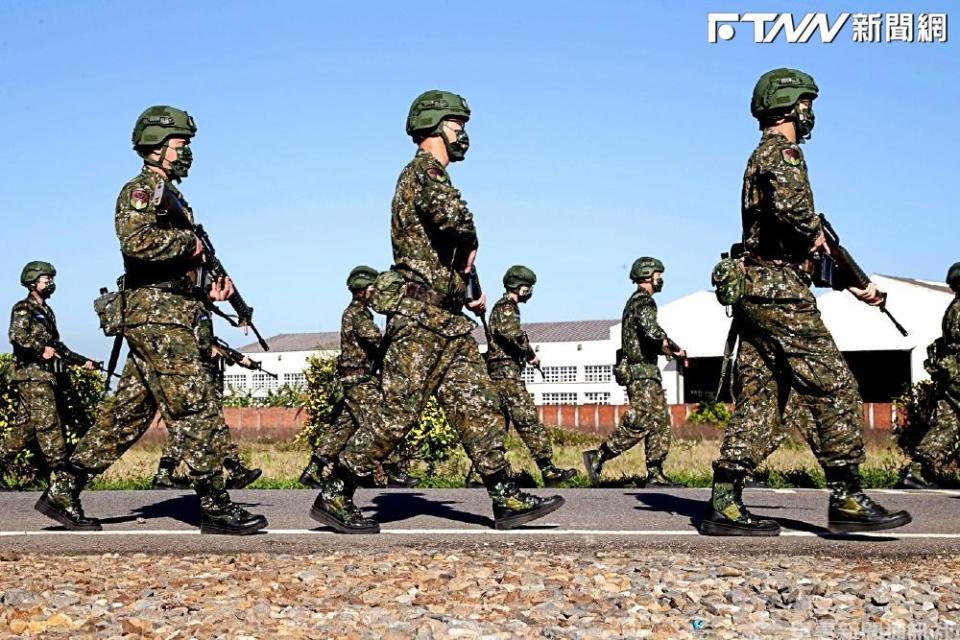 國軍士兵行軍（圖／資料照）