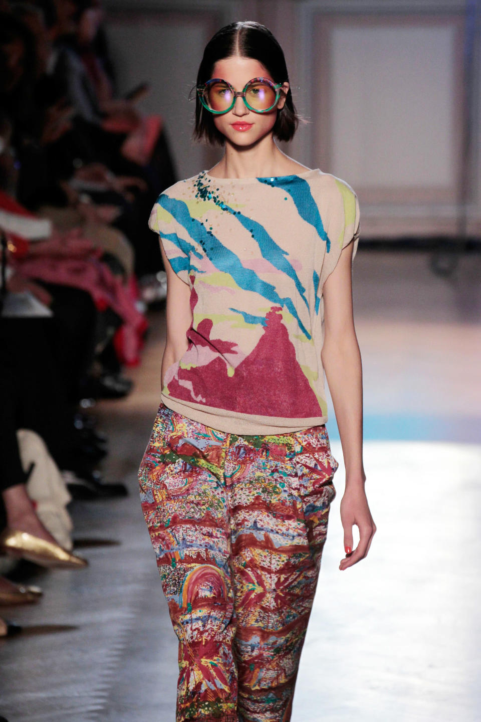 Défilé Tsumori Chisato collection printemps/été 2013.