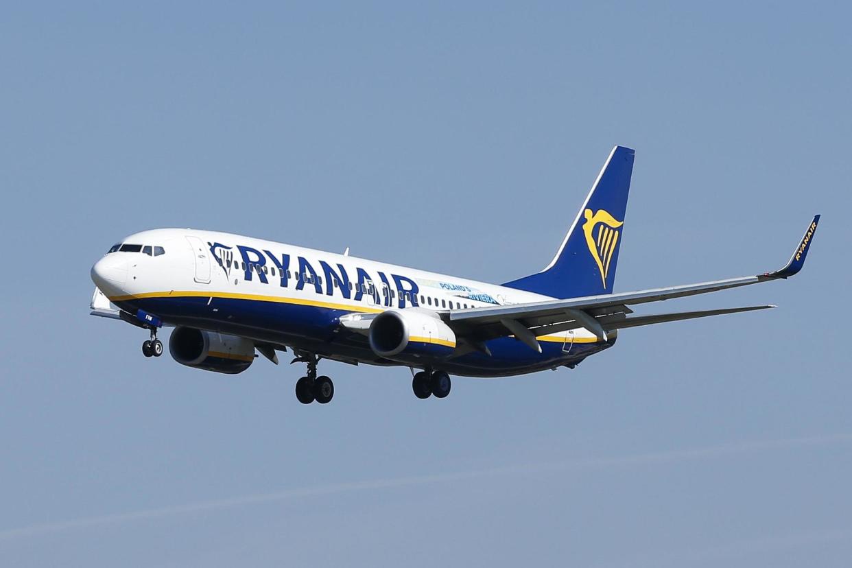 Ryanair pilots are planned to strike from just after midnight on August 22: AFP/Getty Images