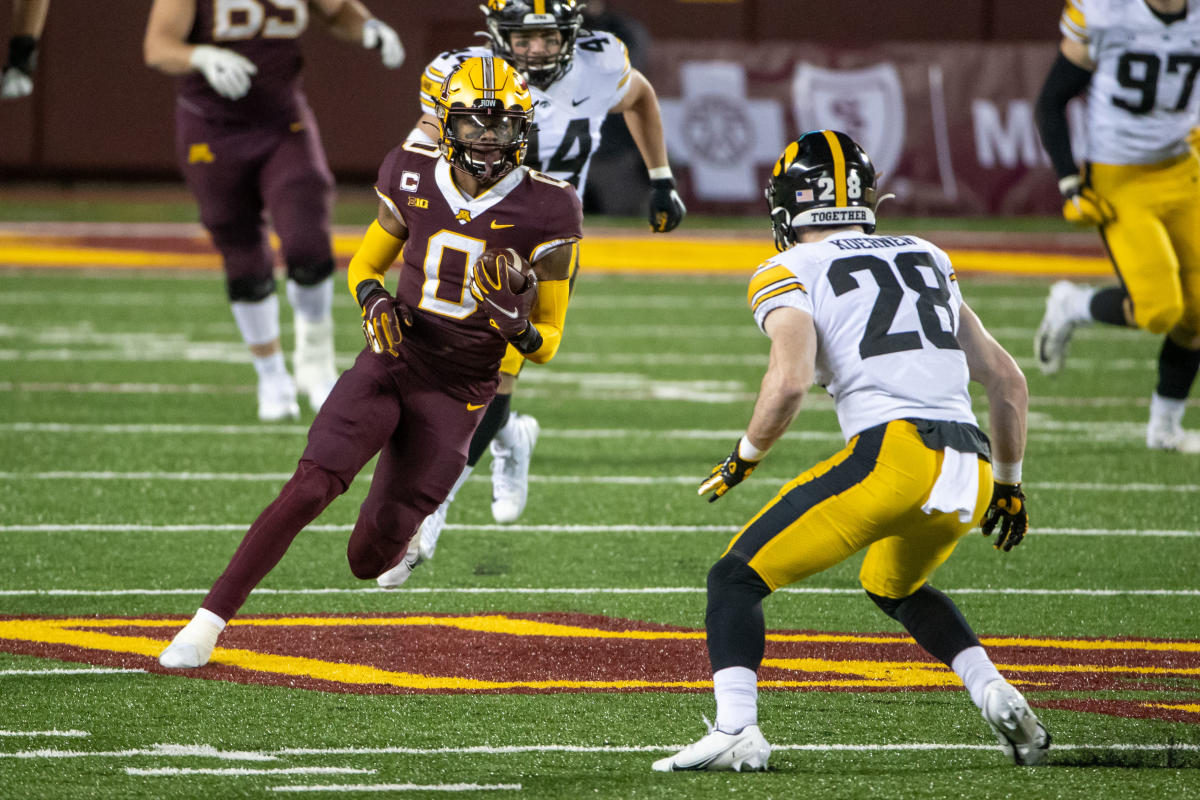 Minnesota WR Rashod Bateman reinstated for 2020 season; Gophers open vs  Michigan 