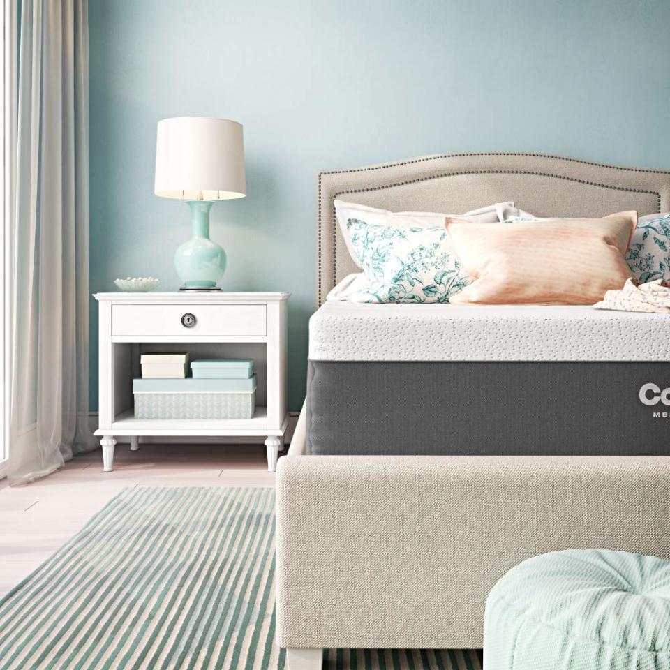 Classic Brands Cool Gel and Ventilated Memory Foam 12-Inch Mattress, CertiPUR-US Certified, Queen. (Photo: Amazon)