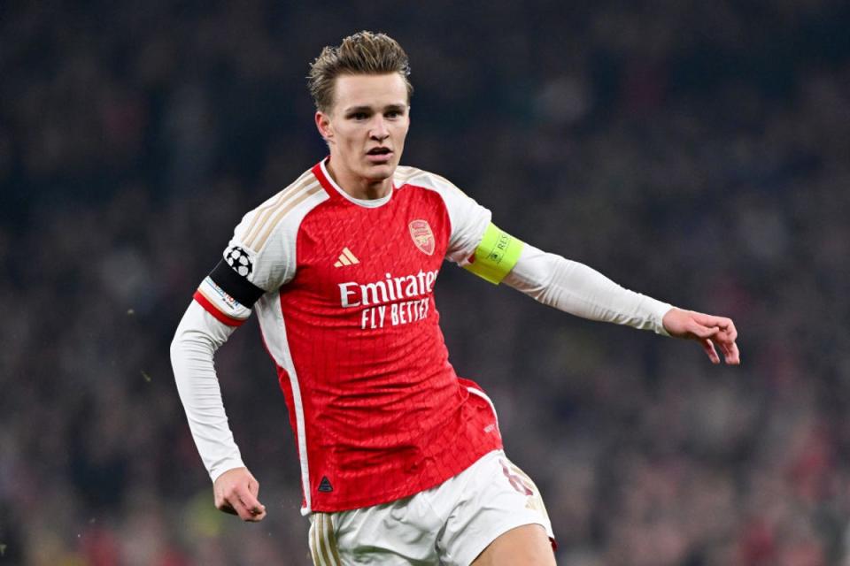 Arsenal captain Martin Odegaard (Getty Images)