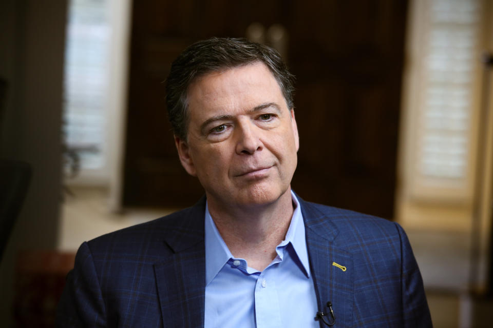 &ldquo;The challenge of this president is that he will stain everyone around him,&rdquo; Comey said in the interview which aired Sunday. (Photo: ABC News via Getty Images)