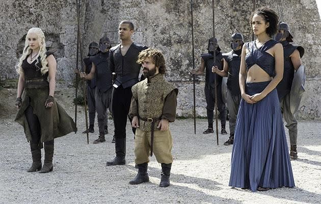 The two characters are members of Daenerys' squad. Source: HBO