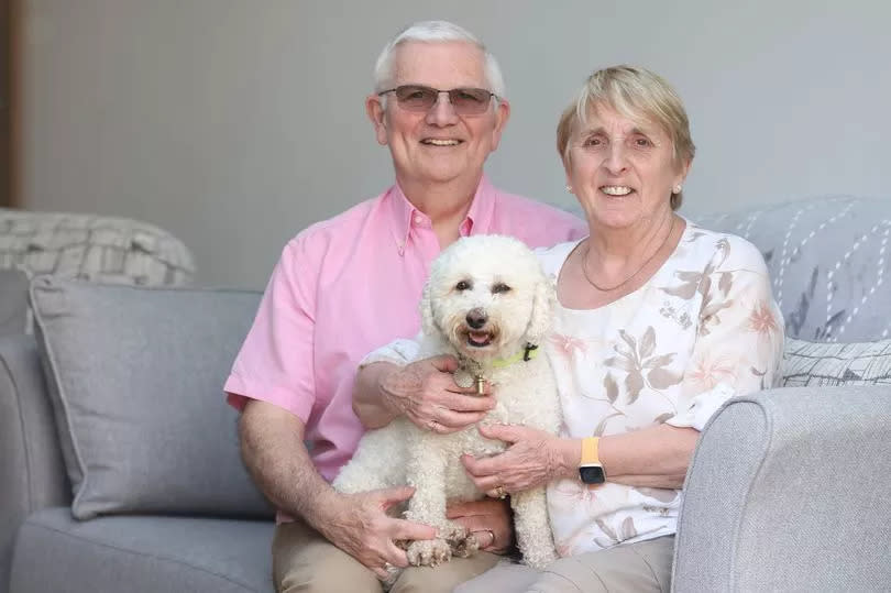 The couple hope to enjoy many more years in their new home -Credit:Gary Oakley/Manchester Evening News