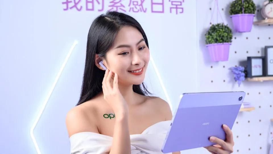 OPPO Enco Air3 真無線耳機，擁有OPPO Alive Audio環繞音效。（圖／OPPO提供）