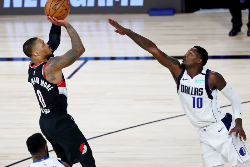 NBA: Portland Trail Blazers at Dallas Mavericks