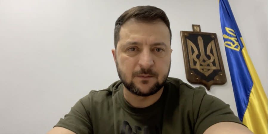 Zelensky says Ukraine has managed to stop Russia's advance