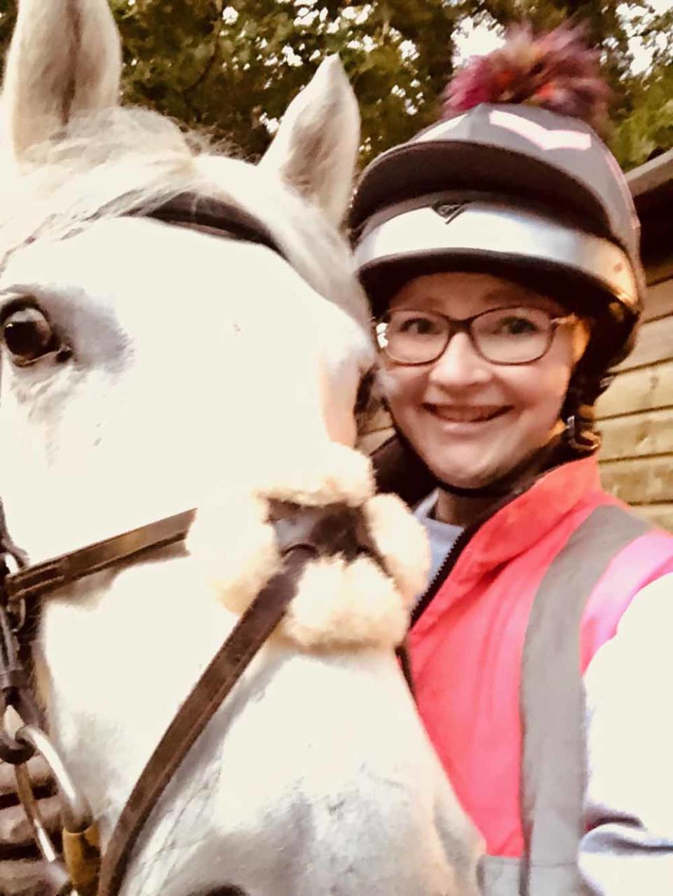 Ashleigh is a full-time horse trainer. (Collect/PA Real Life)