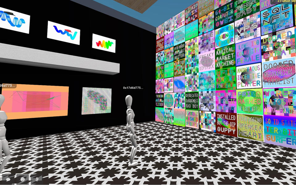 A screenshot of the collector Meredith Schipper’s virtual gallery<span class="copyright">Courtesy Meredith Schipper</span>