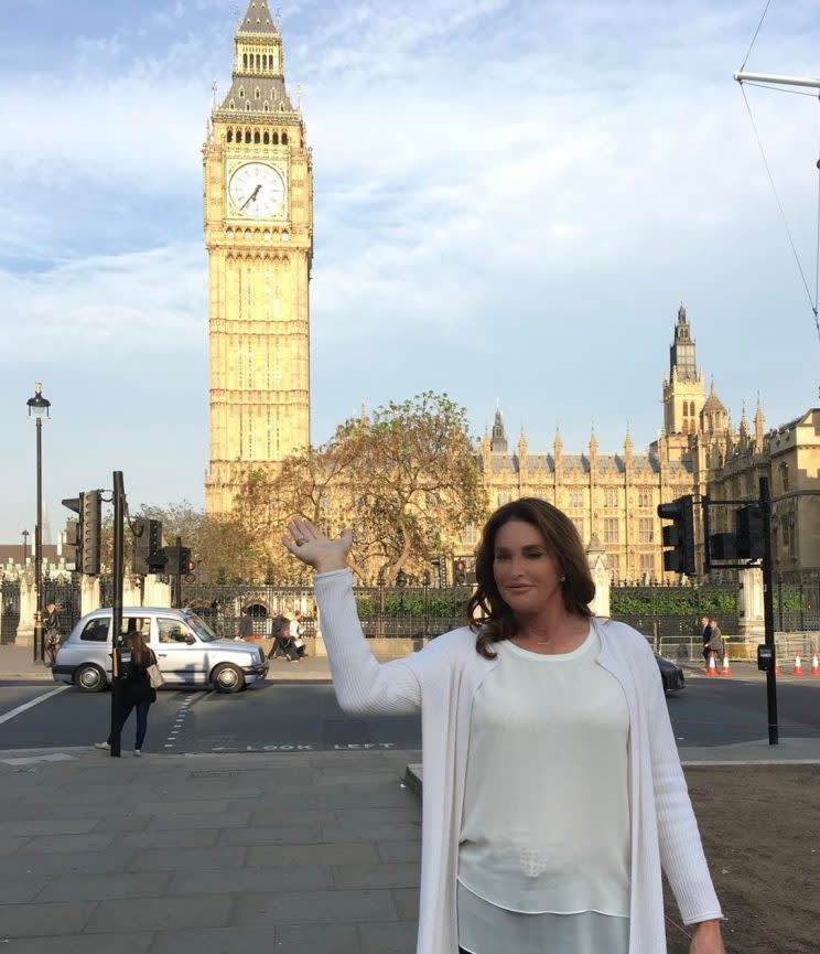 Caitlyn’s trip to London ended on a bitter note.