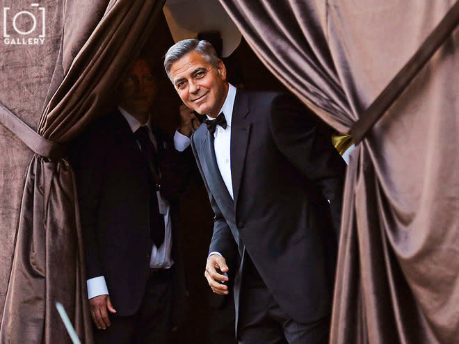 george clooney amal alamuddin wedding photos