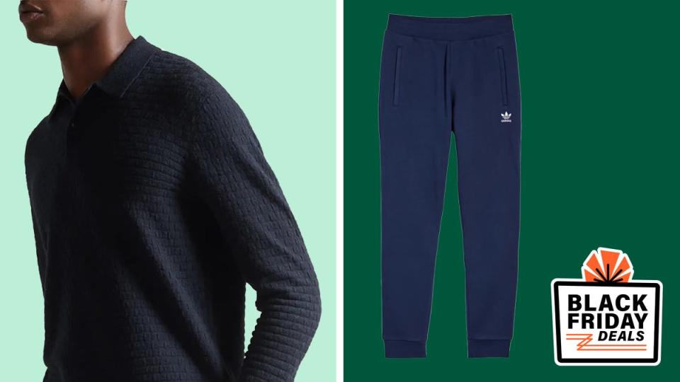 Whether it's cozy sweatpants or proper shirts, Nordstrom has plenty of men's styles on sale for Black Friday.