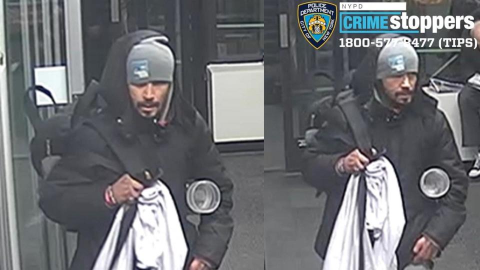 PHOTO: Police are searching for this man who attempted to rob a 91-year-old man in New York.  (New York Police Department )