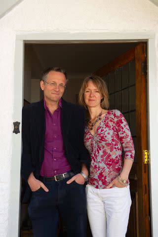 <p>Shutterstock</p> Michael Mosley, Clare Mosley.