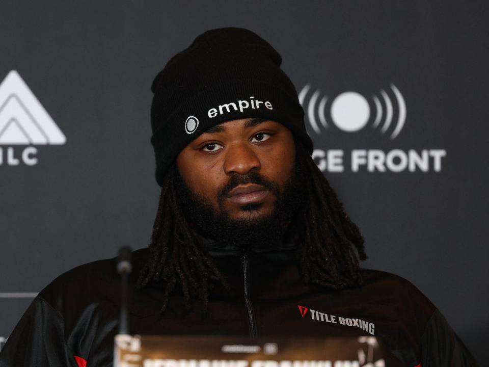 Jermaine Franklin was unbeaten until suffering a narrow loss to Dillian Whyte in November (Getty Images)