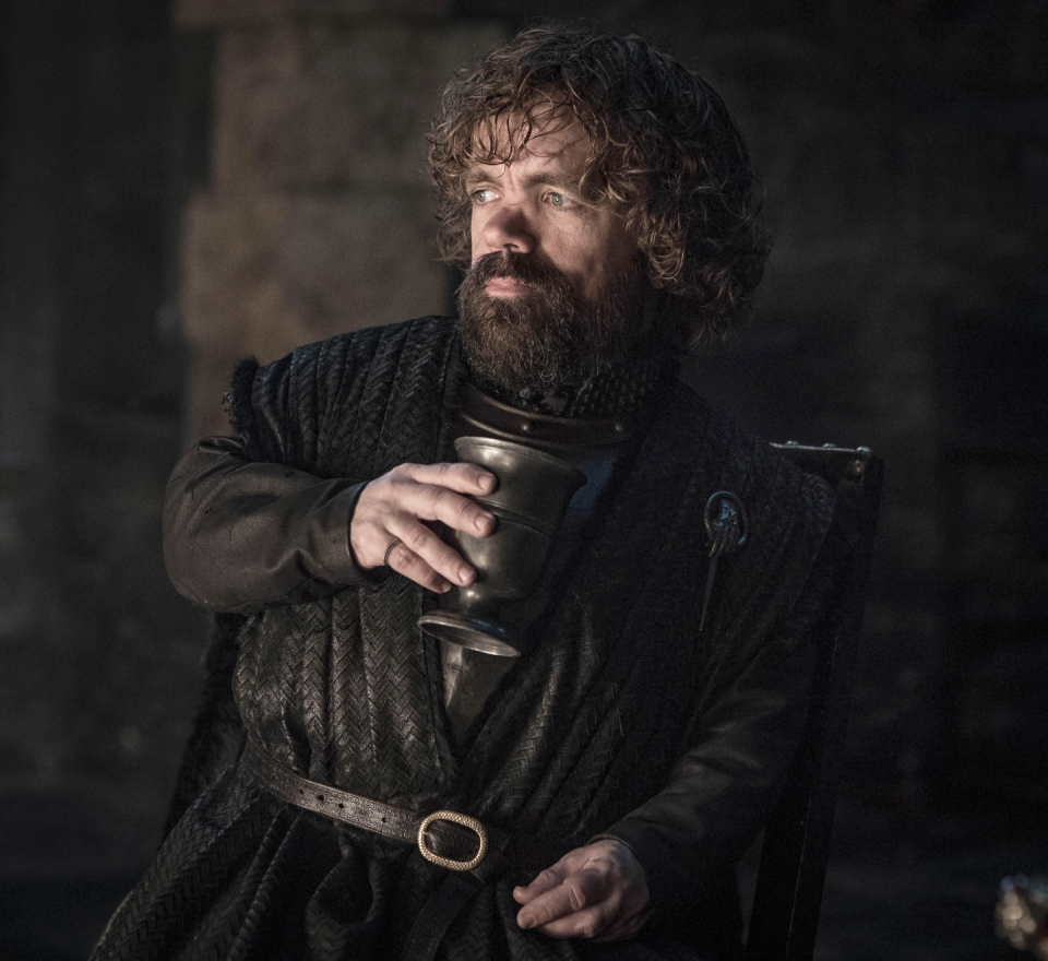 <p>Even at the worst moments, Tyrion Lannister always makes time for wine.</p>