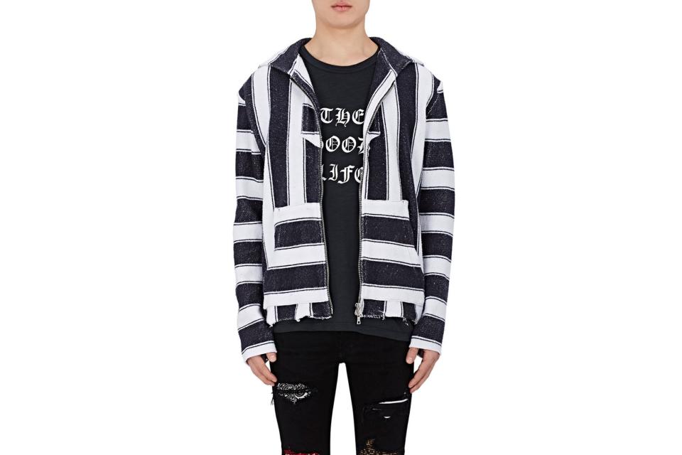 AMIRI Striped Baja Hoodie