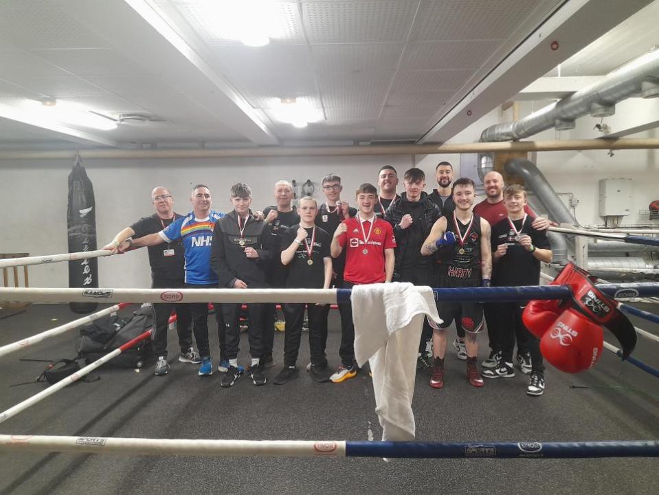 News and star: The Whitehaven & District ABC team in Denmark