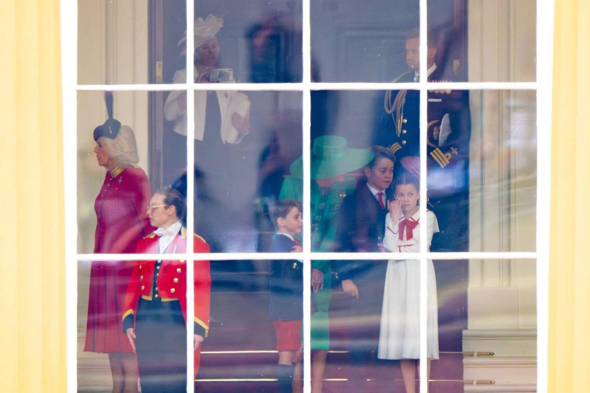 Prince George, Princess Charlotte and Prince Louis’ Nanny Spotted Taking Photos at Trooping the Colour