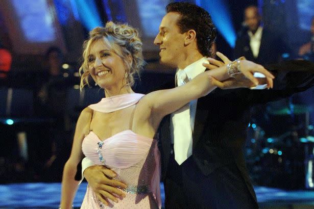 Fiona and Brendan on Strictly Come Dancing