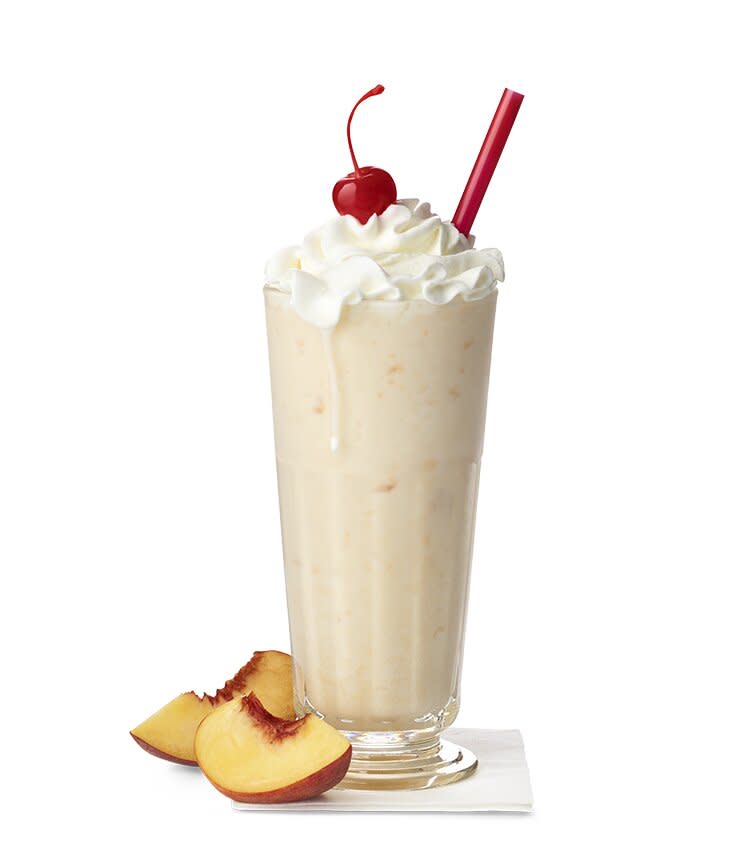 CFA Peach Milkshake 1