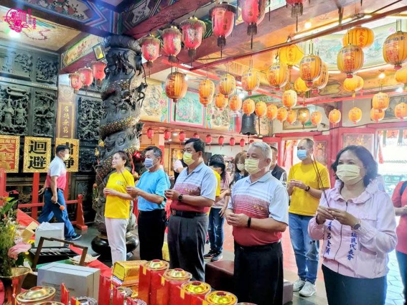 粉紅超跑白沙屯拱天宮媽祖贊境台東　洪文華主委蒞臨東海龍門天聖宮