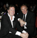 Piers Morgan (L) and Andrew Neil attending the Grand Final of Miss Great Britain 2007, held at Grosvenor House hotel in central London.