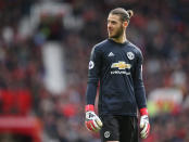 <p>Ebenfalls 70 Millionen werden für den zweiten Torwart der spanischen Nationalmannschaft fällig. Der ist aktuell bei Manchester United aktiv und begann 2007 in der U17 seine Nationalteamkarriere. 2014 debütierte David de Gea dann bei der A-Mannschaft und steht dort seitdem hin und wieder im Tor. </p>