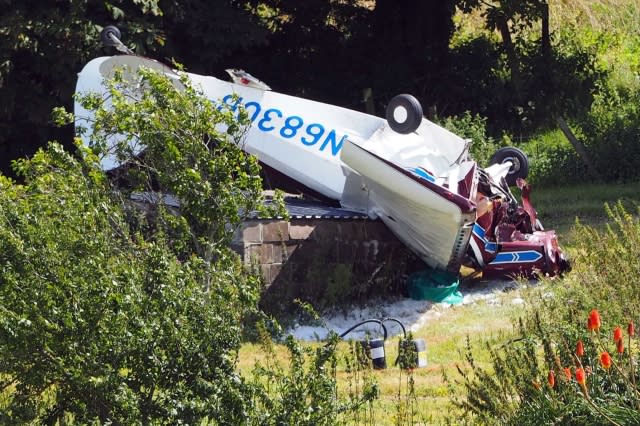 plane crash in Weymouth