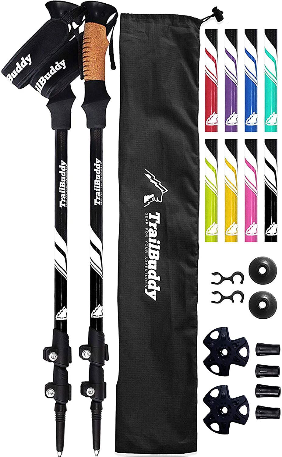 TrailBuddy Lightweight Trekking Poles