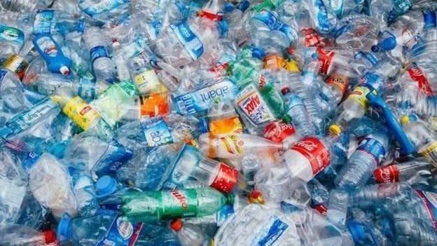 plastic bottles