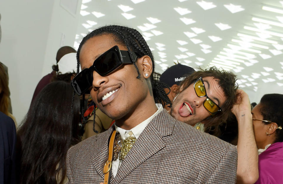 A$AP Rocky was released on bail following his arrest over an alleged shooting credit:Bang Showbiz