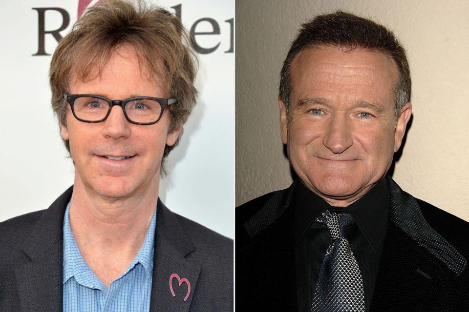 Dana Carvey and Robin Williams