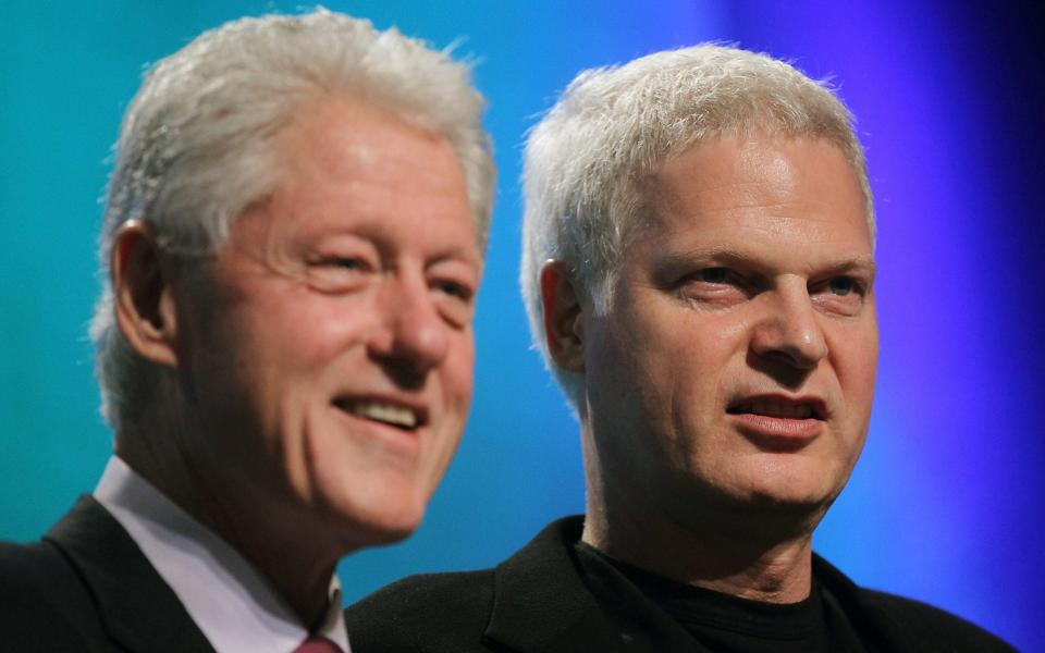 Steve Bing was a long-time friend and supporter of Bill Clinton - Getty