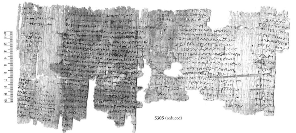 This papyrus includes a love spell that invokes several gods to "burn the heart" of a woman until she loves the person who cast the spell.