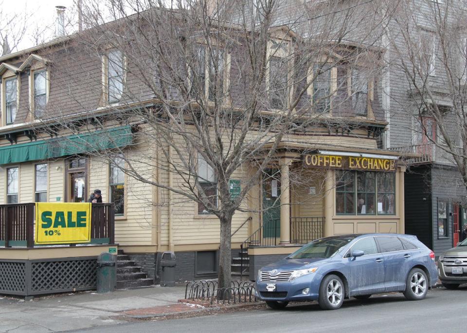 The Coffee Exchange on Wickenden Street is a popular place for a hot brew as well as meeting friends in Fox Point.