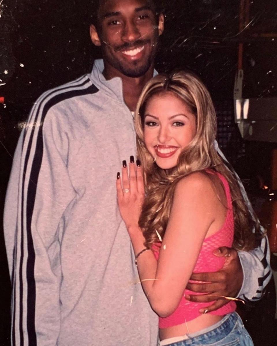 Kobe first met Vanessa Urbieta Cornejo Laine on the set of a music video in 1999, when he was 20 and she was just 17 and still in high school. “She’d bring pictures of Kobe to school and we’d be like, ‘Omygod,’ ” Vanessa’s classmate Monica Squadrilli told <a href="https://www.latimes.com/sports/lakers/la-sp-kobe-vanessa-bryant-20160417-story.html" rel="nofollow noopener" target="_blank" data-ylk="slk:the Los Angeles Times in 2005;elm:context_link;itc:0;sec:content-canvas" class="link ">the <em>Los Angeles Times</em> in 2005</a>.