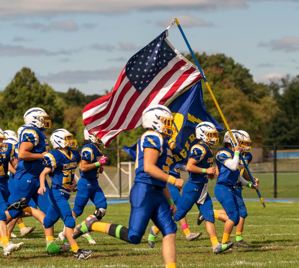 Dayton and Spotswood high school football teams met Saturday, Oct. 8 afternoon at the Spotswood High School football field.