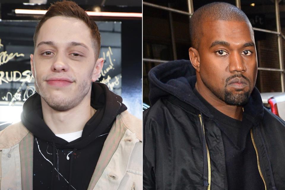 Pete Davidson Kanye West