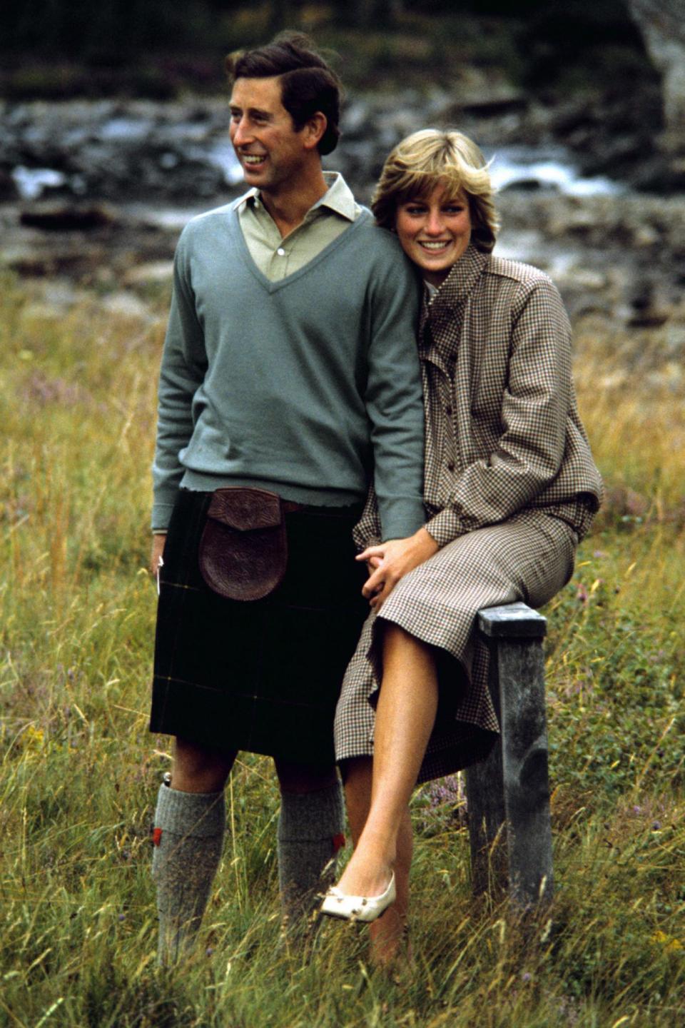 Prince and Princess of Wales on holiday in Balmoral (PA)